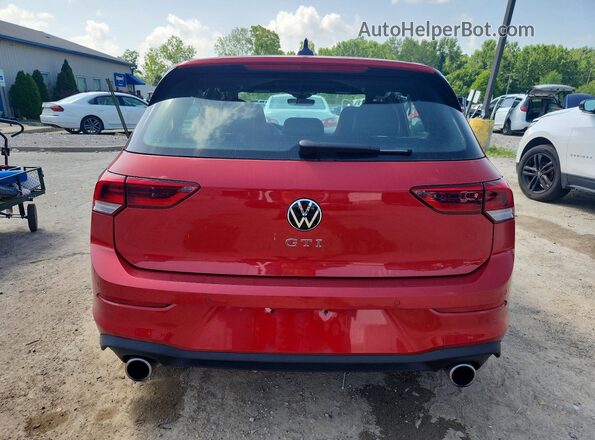 WVW3A7CD0SW260674 2025 VOLKSWAGEN GTI Brown Вид ззаду