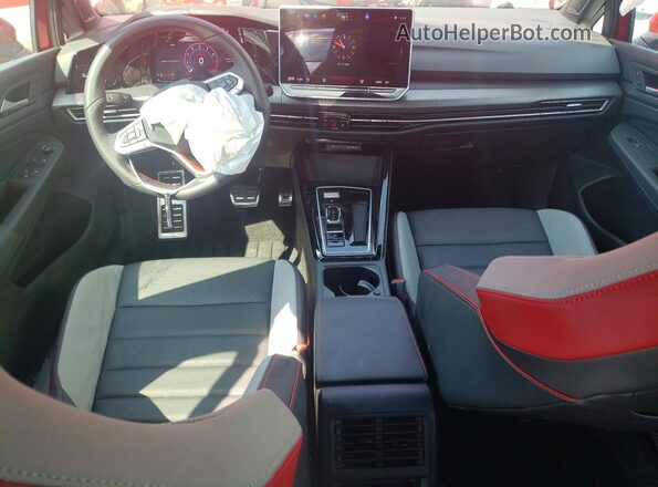 WVW3A7CD0SW260674 2025 VOLKSWAGEN GTI Brown Вид панелі приладів