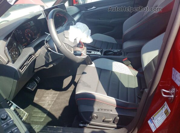 WVW3A7CD0SW260674 2025 VOLKSWAGEN GTI Brown Вид салону спереду