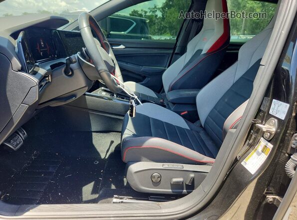 WVW3A7CD7RW225950 2024 VOLKSWAGEN GTI Black Вид салону спереду