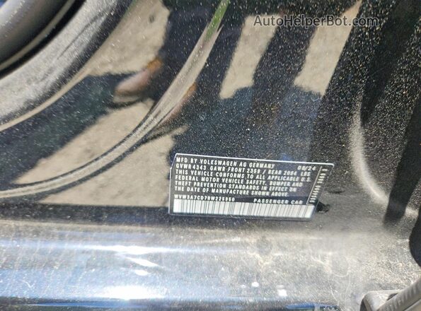 WVW3A7CD7RW225950 2024 VOLKSWAGEN GTI Black Вид наклейки з VIN-кодом