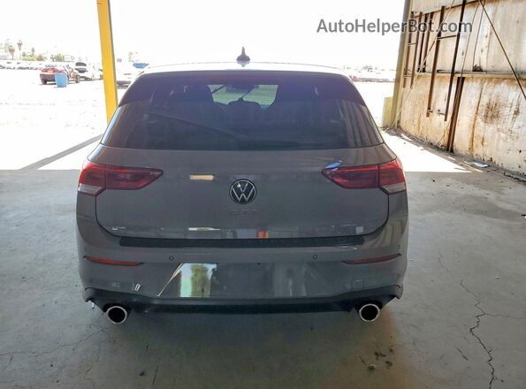 WVW3A7CD8PW134036 2023 VOLKSWAGEN GTI Gray Вид ззаду