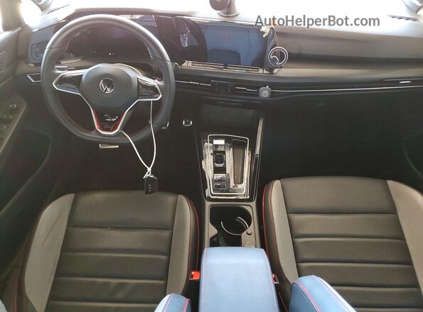 WVW3A7CD8PW134036 2023 VOLKSWAGEN GTI Gray Вид панелі приладів
