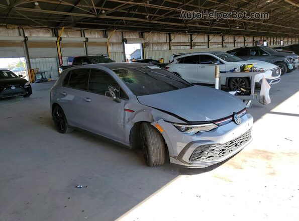 WVW3A7CD8PW134036 2023 VOLKSWAGEN GTI Gray Передня права чверть