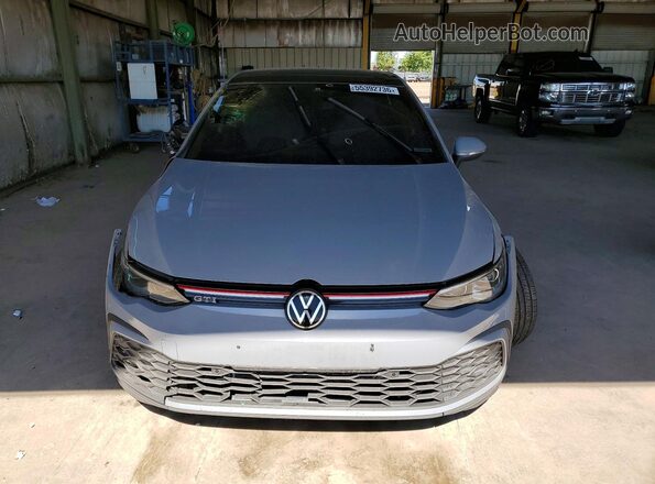 WVW3A7CD8PW134036 2023 VOLKSWAGEN GTI Gray Вид спереду