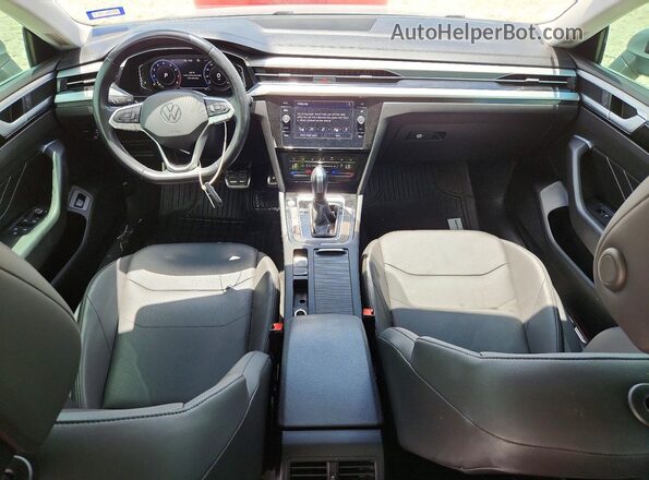 WVWAR7AN9ME005137 2021 VOLKSWAGEN ARTEON Silver Вид панелі приладів