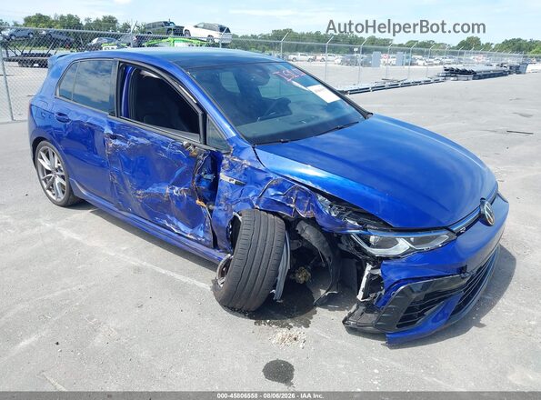 WVWEB7CD0RW231823 2024 VOLKSWAGEN GOLF Blue Front view