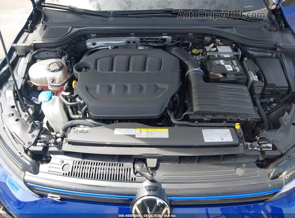WVWEB7CD0RW231823 2024 VOLKSWAGEN GOLF Blue Rear view