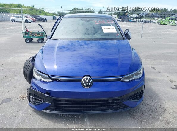 WVWEB7CD0RW231823 2024 VOLKSWAGEN GOLF Blue Instrument cluster view