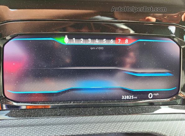 WVWFB7CD6RW195351 2024 VOLKSWAGEN GOLF Blue Սարքավորումների վահանակի տեսք