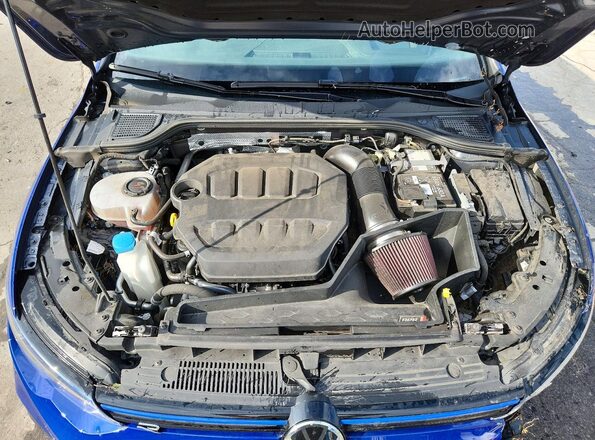 WVWFB7CD6RW195351 2024 VOLKSWAGEN GOLF Blue Սալոնի հետևի տեսք