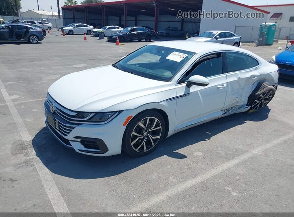 WVWFR7AN6KE031682 2019 VOLKSWAGEN ARTEON White Առջևի ձախ երեք քառորդ տեսարան