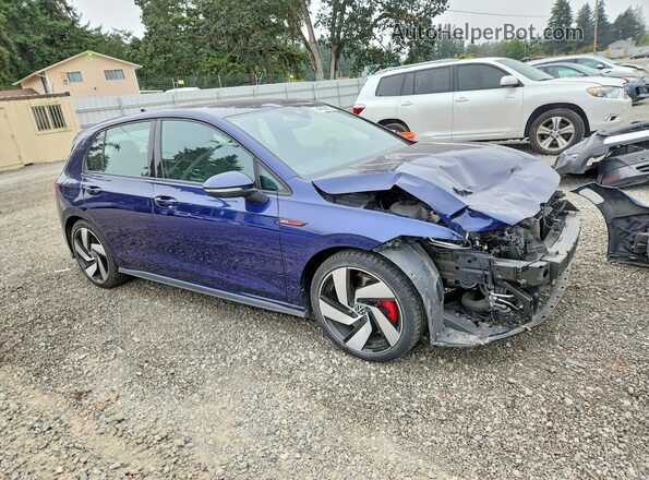 WVWG87CD7NW151663 2022 VOLKSWAGEN GTI Purple წინა მარჯვენა
