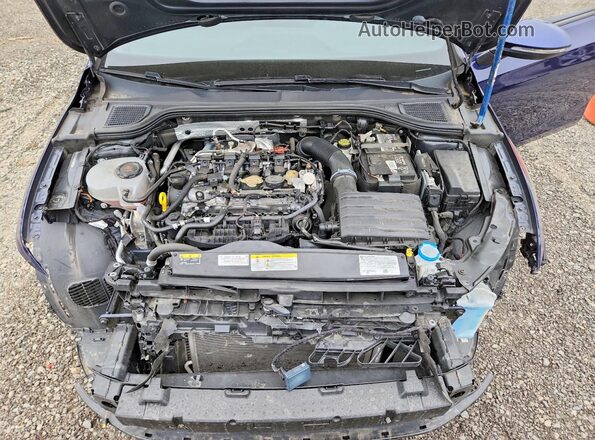 WVWG87CD7NW151663 2022 VOLKSWAGEN GTI Purple უკანა სალონის ხედი