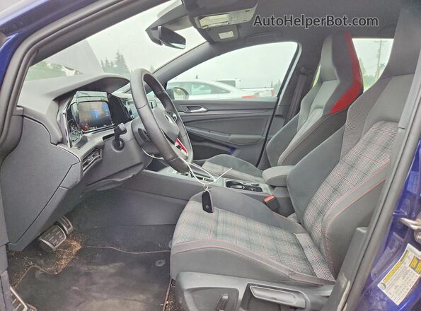 WVWG87CD7NW151663 2022 VOLKSWAGEN GTI Purple წინა სალონის ხედი