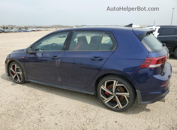 WVWGA7CD8RW120044 2024 VOLKSWAGEN GTI Blue Rear left