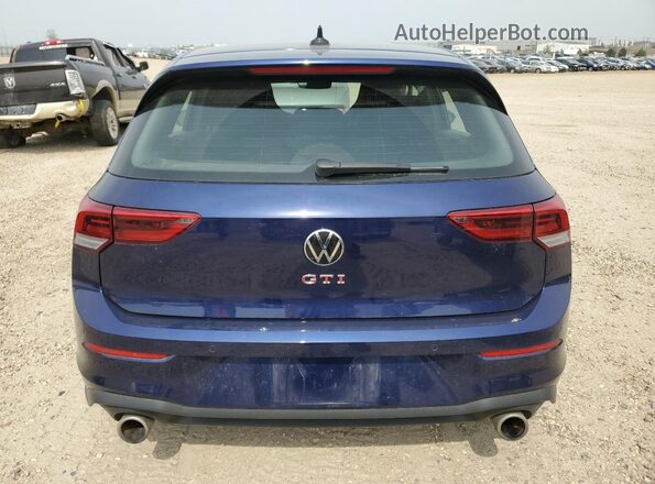 WVWGA7CD8RW120044 2024 VOLKSWAGEN GTI Blue Rear view