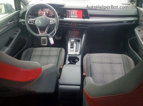 WVWGA7CD9PW214270 2023 VOLKSWAGEN GTI Gray Widok deski rozdzielczej