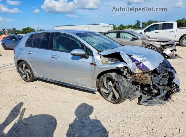 WVWH87CD4NW158719 2022 VOLKSWAGEN GTI Серебряный Передняя правая четверть