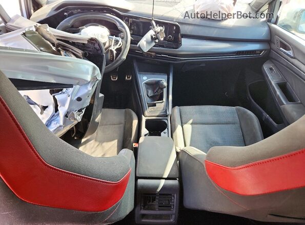 WVWH87CD4NW158719 2022 VOLKSWAGEN GTI Серебряный Вид панели приборов