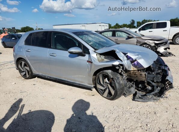 WVWH87CD4NW158719 2022 VOLKSWAGEN GTI Серебряный Панорамный вид салона 360°