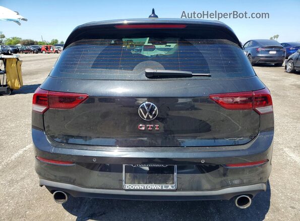 WVWLA7CD6SW228974 2025 VOLKSWAGEN GTI Black Widok z tyłu