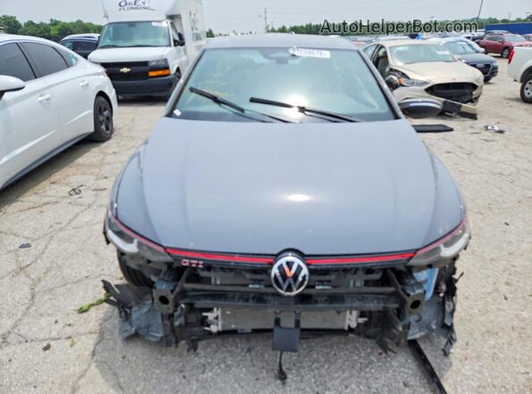 WVWLE7CD0TW225445 2026 VOLKSWAGEN GTI Gray Widok z przodu