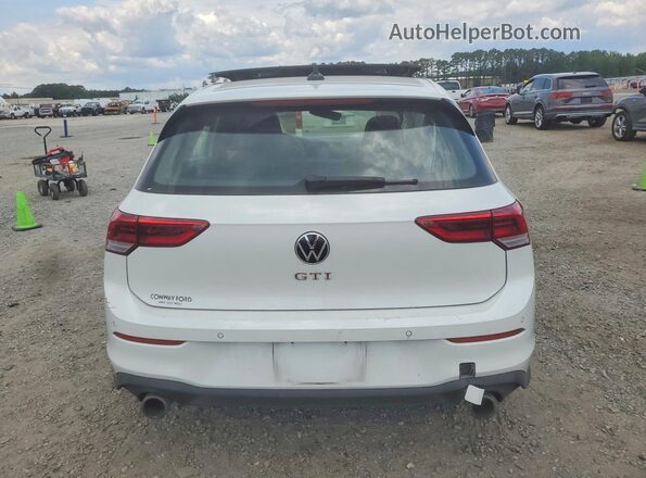 WVWN87CD4NW156875 2022 VOLKSWAGEN GTI White Widok z tyłu