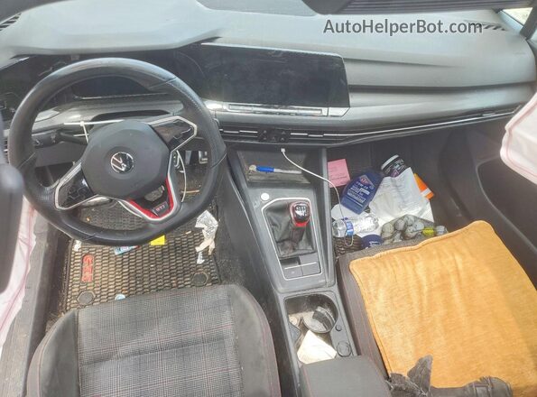WVWN87CD4NW156875 2022 VOLKSWAGEN GTI White Widok deski rozdzielczej