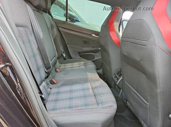 WVWS87CD8NW221147 2022 VOLKSWAGEN GTI Black Rear seats view