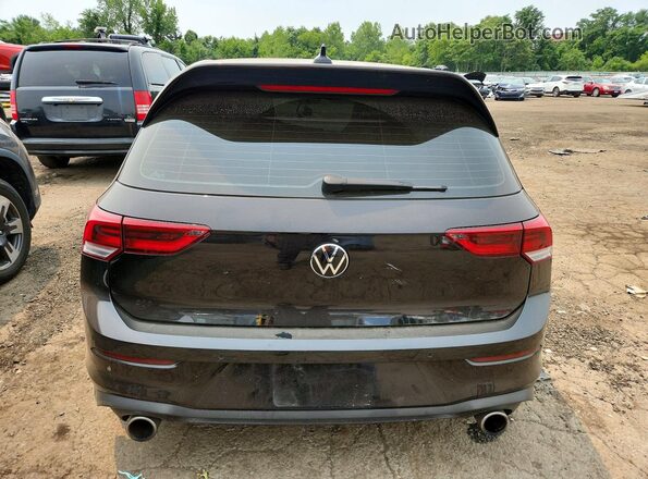 WVWS87CD8NW221147 2022 VOLKSWAGEN GTI Black Rear view