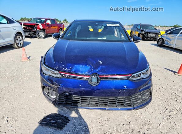 WVWSA7CD3RW179206 2024 VOLKSWAGEN GTI Blue Դիմացի տեսք
