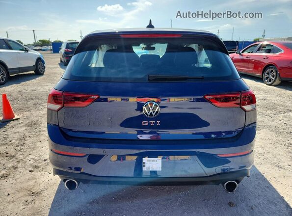 WVWSA7CD3RW179206 2024 VOLKSWAGEN GTI Blue Հետևի տեսք