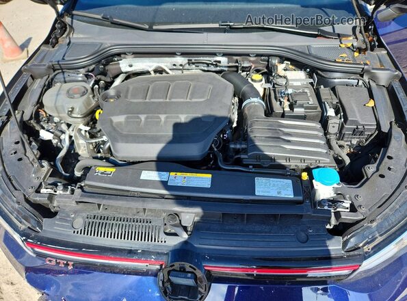 WVWSA7CD3RW179206 2024 VOLKSWAGEN GTI Blue Սալոնի հետևի տեսք