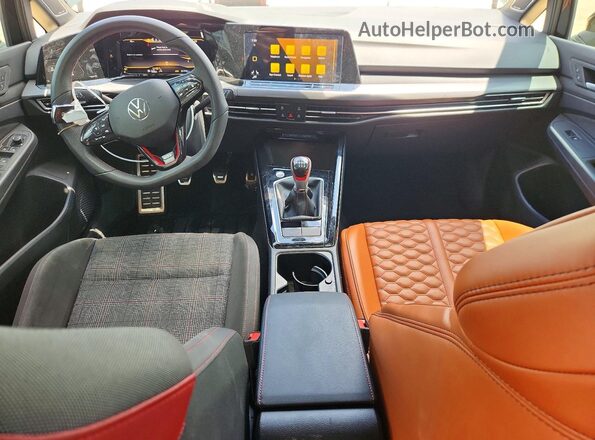 WVWSA7CDXRW123019 2024 VOLKSWAGEN GTI Green Widok deski rozdzielczej