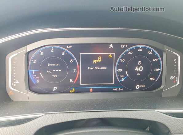 WVWSR7AN3LE014659 2020 VOLKSWAGEN ARTEON Black Vista del cuadro de instrumentos