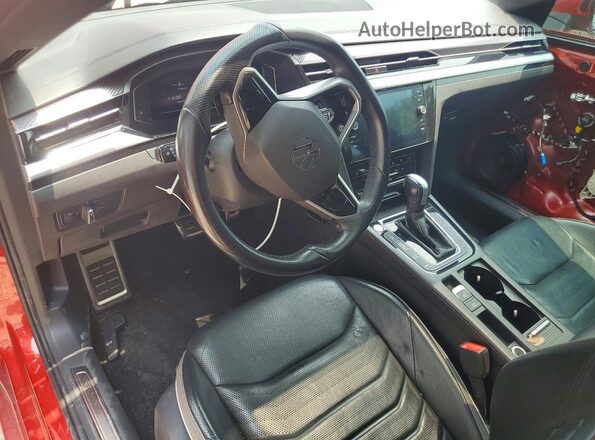WVWTR7AN0PE012796 2023 VOLKSWAGEN ARTEON Red წინა პანელის ხედი