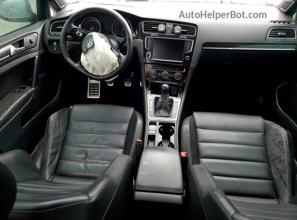 WVWWF7AU1HW147259 2017 VOLKSWAGEN GOLF Blue Vista del salpicadero