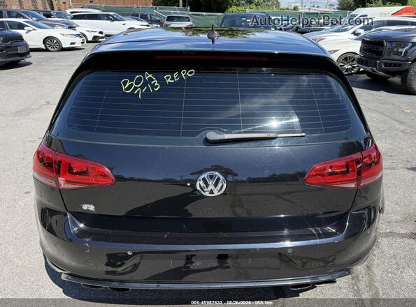 WVWWF7AU4HW188761 2017 VOLKSWAGEN GOLF Black Սարքավորումների վահանակի տեսք