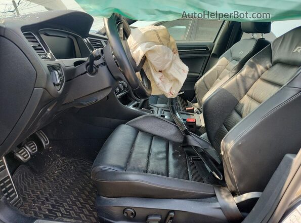 WVWWF7AU8JW063915 2018 VOLKSWAGEN GOLF Gray Սալոնի դիմացի տեսք