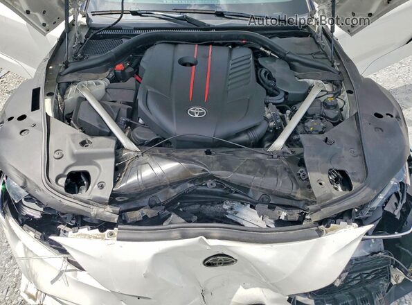 WZ1DB0C07NW048091 2022 TOYOTA GR White უკანა სალონის ხედი