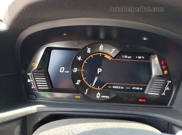 WZ1DB0C07NW051668 2022 TOYOTA GR Red Vista del cuadro de instrumentos
