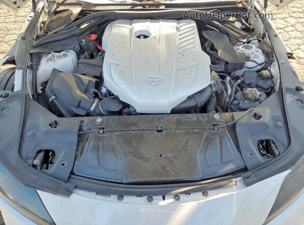 WZ1DB0C08MW036370 2021 TOYOTA GR White უკანა სალონის ხედი