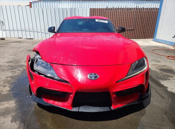 WZ1DB0C08MW040953 2021 TOYOTA GR Red Widok z przodu