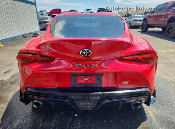 WZ1DB0C08MW040953 2021 TOYOTA GR Red Widok z tyłu