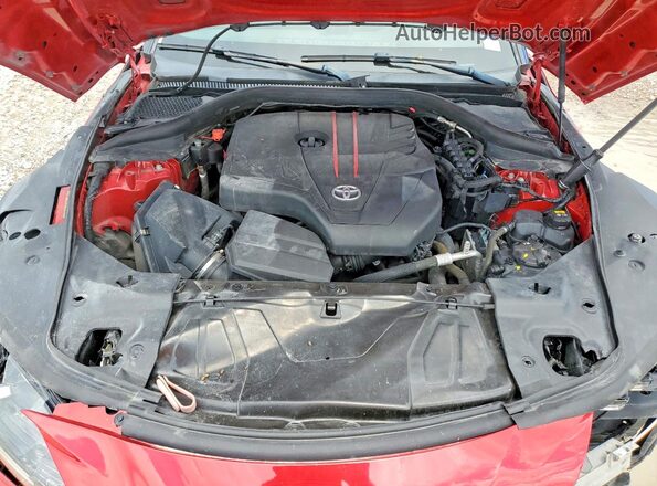 WZ1DB2C01MW036755 2021 TOYOTA GR Красный Вид задней части салона