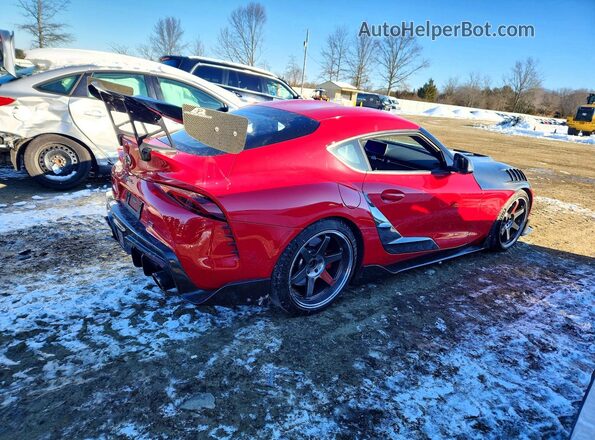 WZ1DB4C02LW032823 2020 TOYOTA SUPRA Red Հետևի աջ
