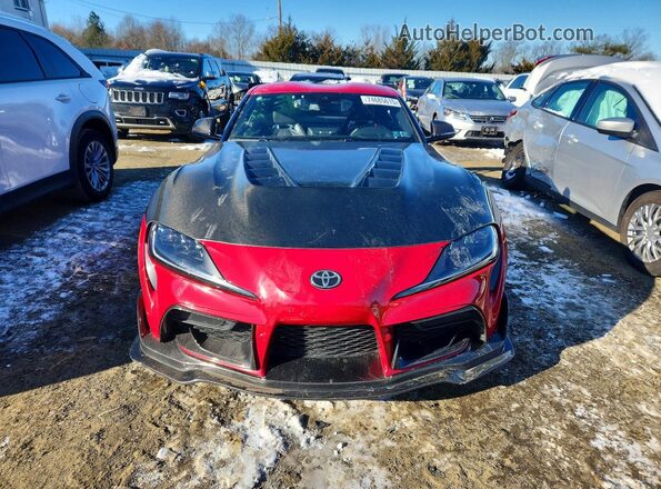 WZ1DB4C02LW032823 2020 TOYOTA SUPRA Red Դիմացի տեսք