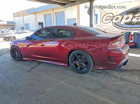 XC3CDXL93KH522404 2019 DODGE CHARGER Burgundy Rear left