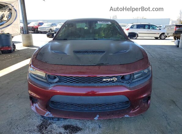 XC3CDXL93KH522404 2019 DODGE CHARGER Burgundy Front view